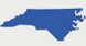 NC outline map